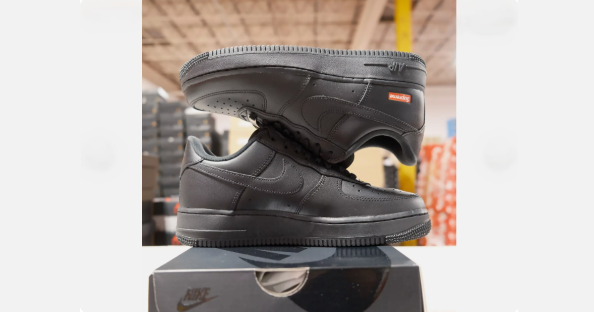 What Makes the Nike Air Force Supreme Black Special?