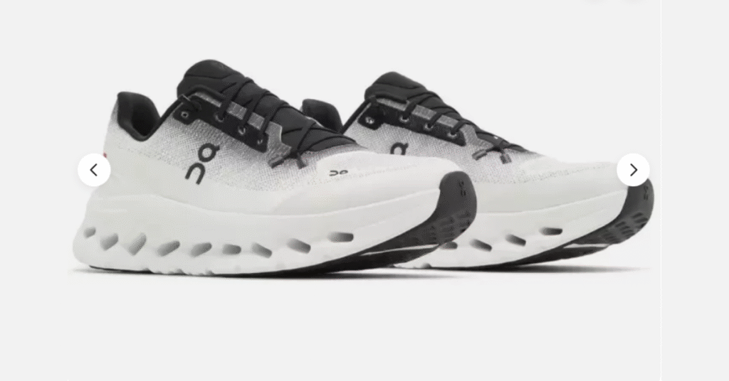 On Cloudtilt Black Ivory sneakers in Size 9 showcasing sleek design and CloudTec® cushioning for all-day comfort.